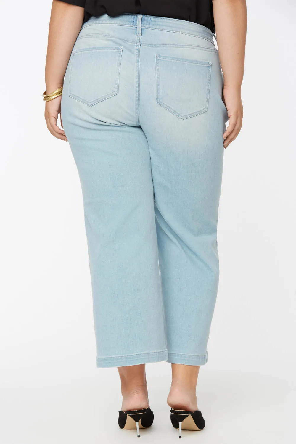 NYDJ Teresa Wide Leg Ankle Plus Jeans Naomi