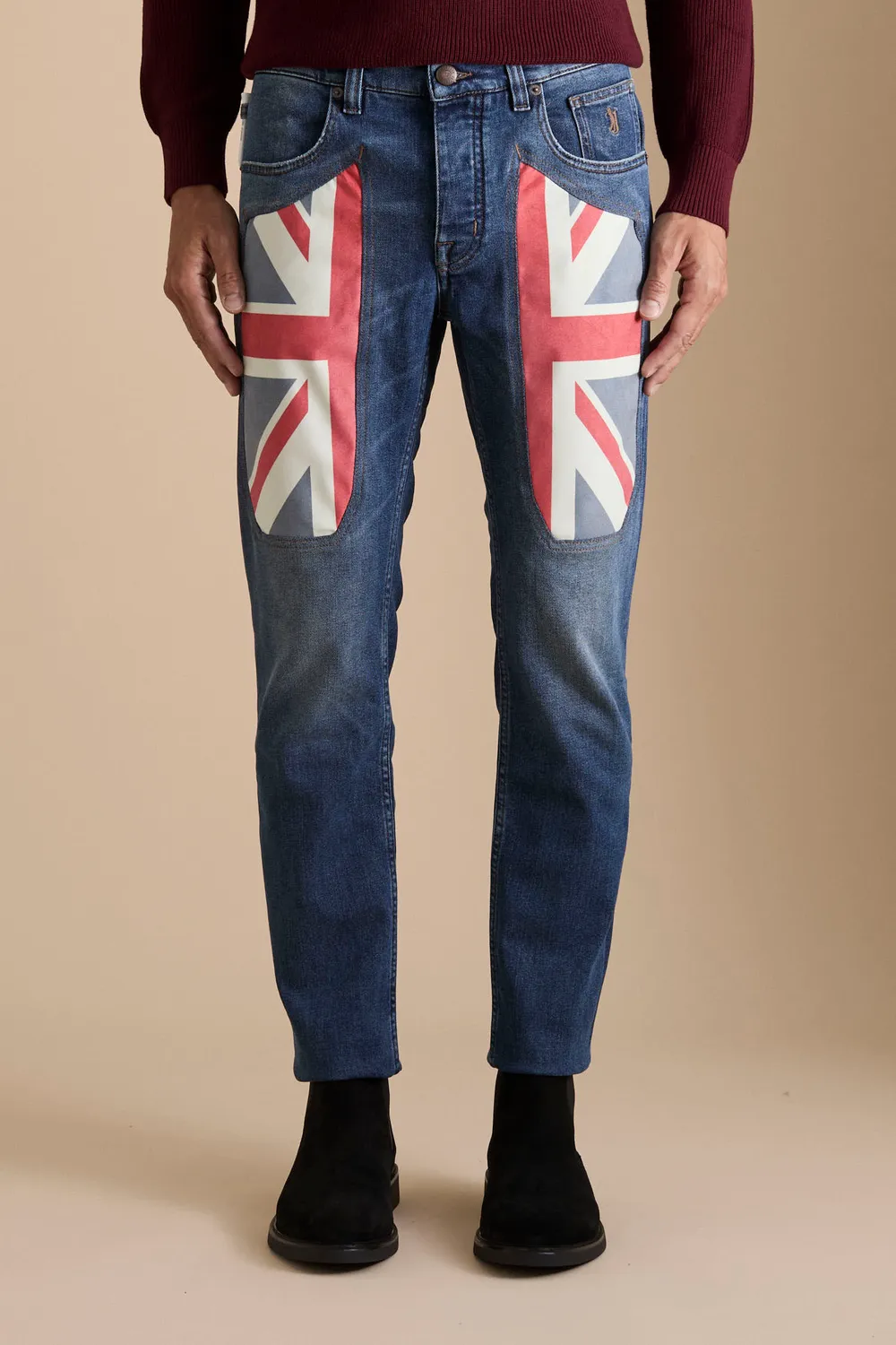 Jeckerson Anniversary Jeans Slim Fit mittelblau Denim