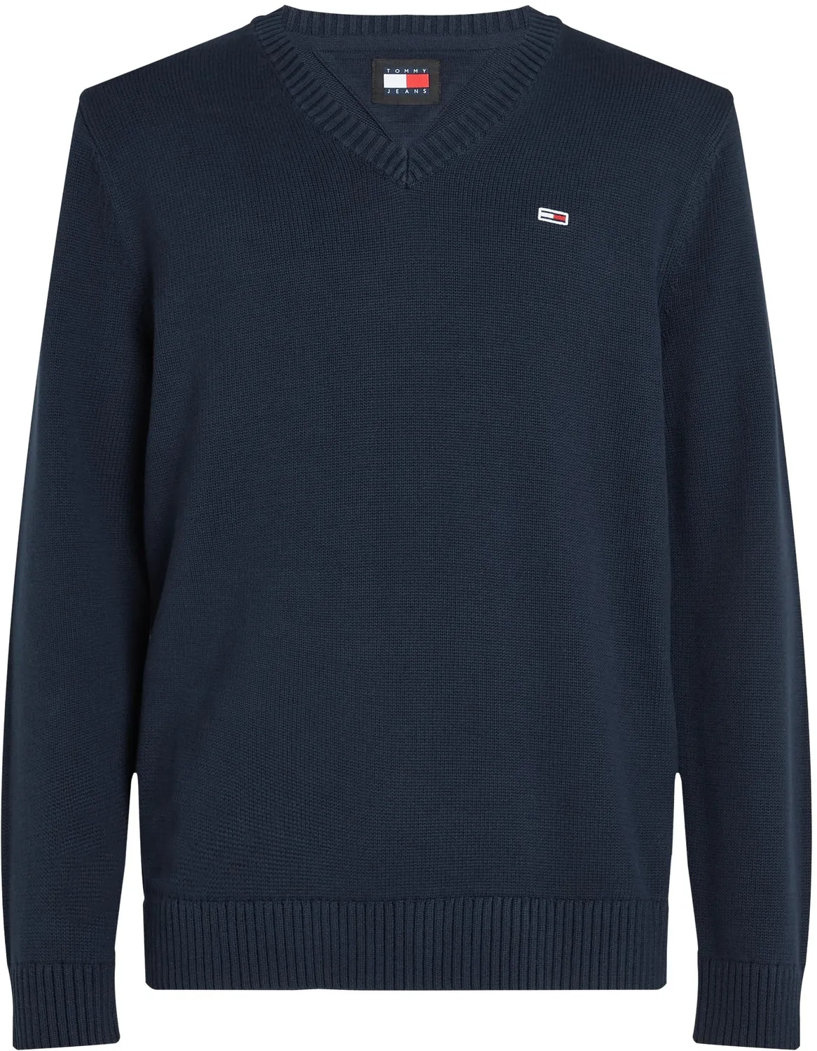Tommy Jeans Slim Essential Herren Pullover V-Ausschnitt S