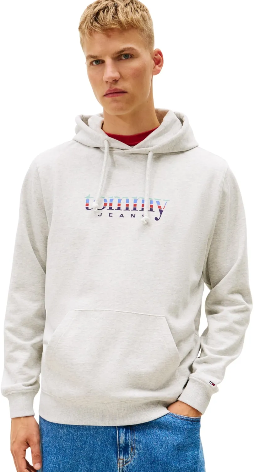 Tommy Jeans DNA Play Hood DM0DM22642 Hoodie Blau