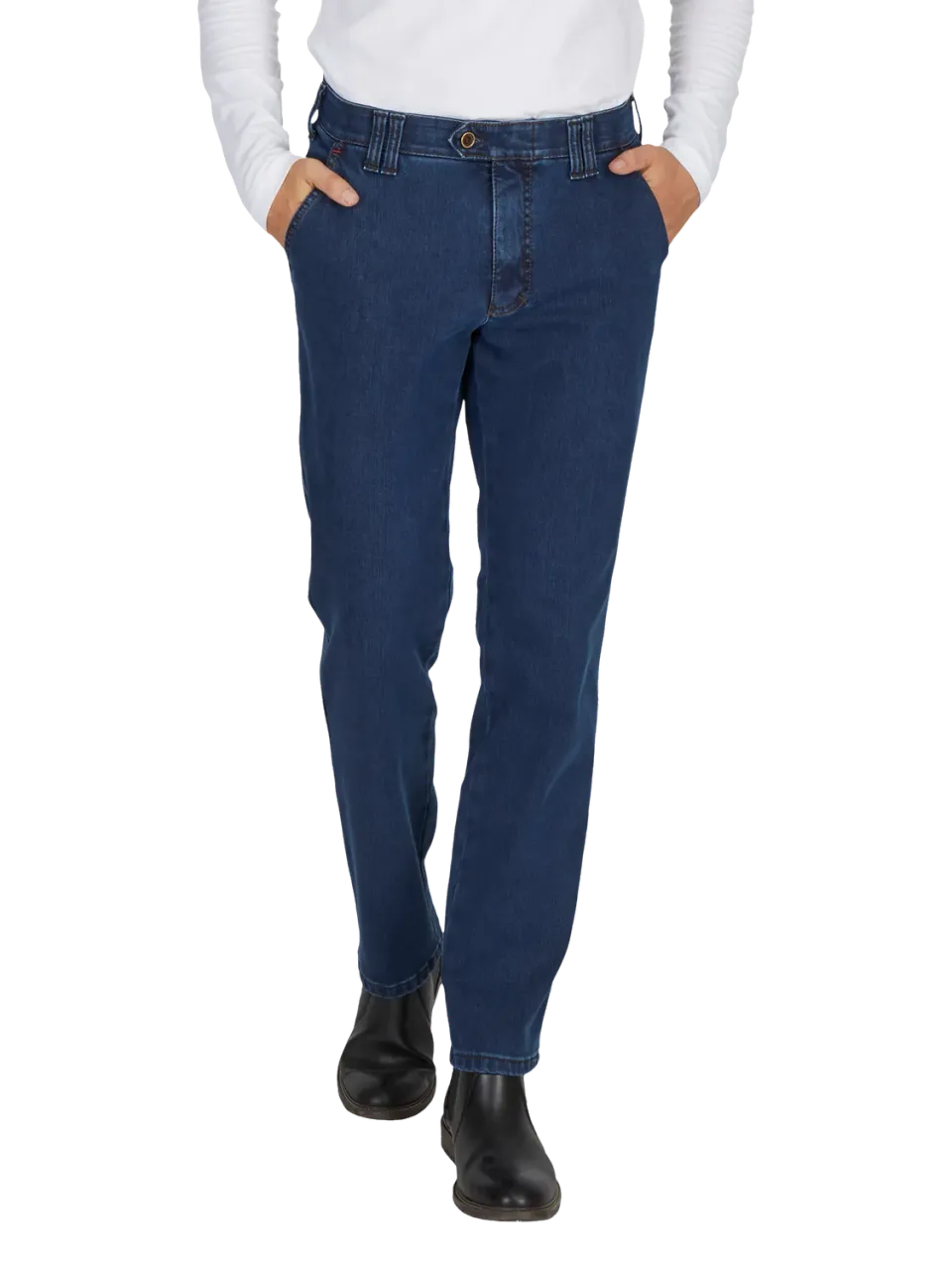 Club of Comfort Garvey 6822 Hose jeansblau Thermo