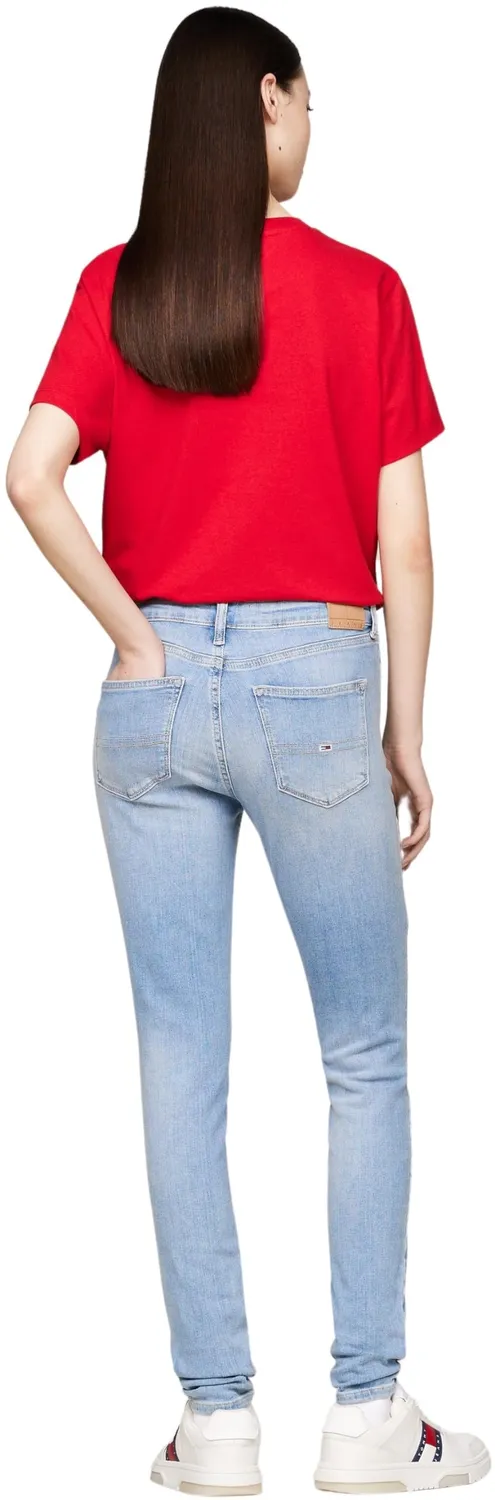 Tommy Jeans Nora Skinny Mid Rise Damen Jeans Denim Light