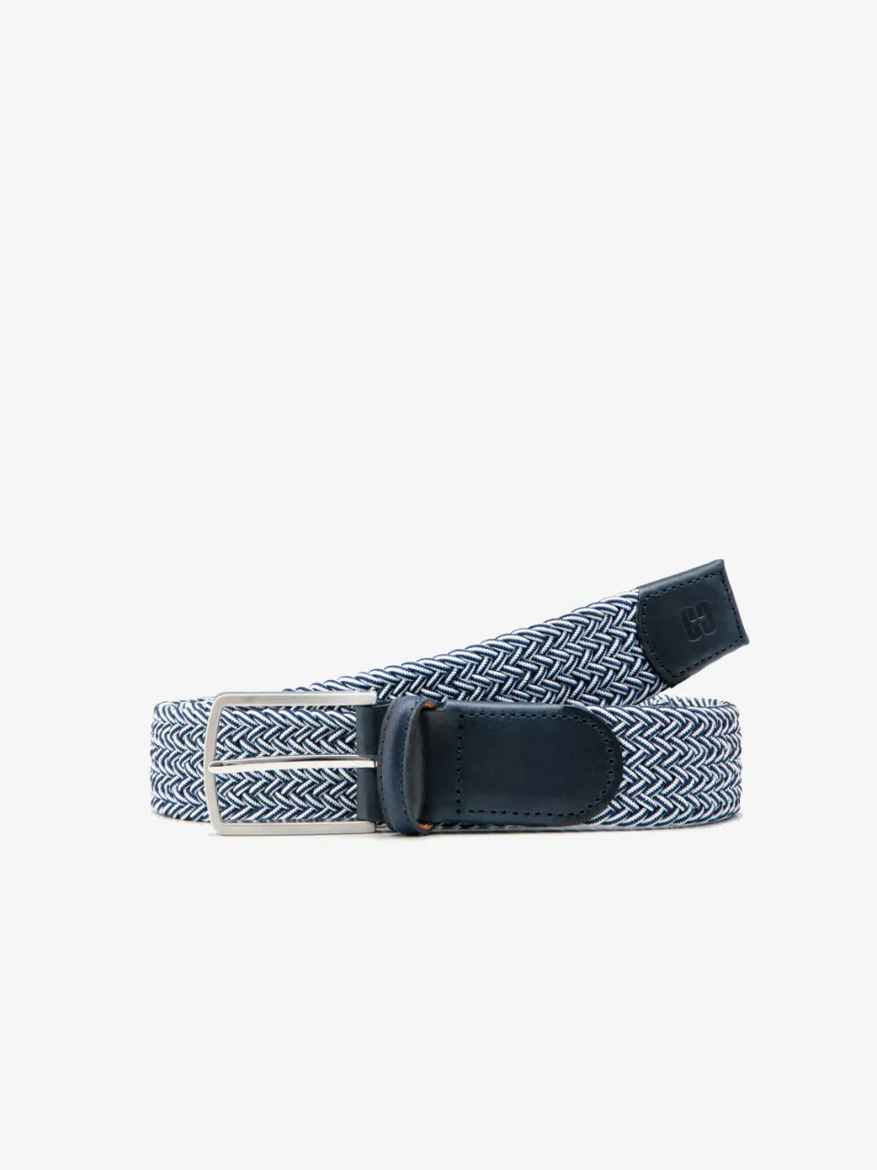 Club of Comfort Gürtel 73 Gürtel blau Flecht stretch