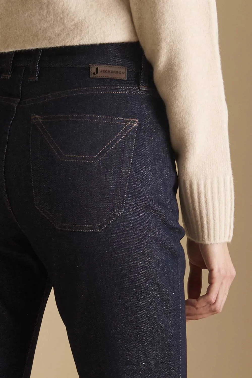 Jeckerson Jacqueline Slim Fit Jeans dunkelblau Stretch