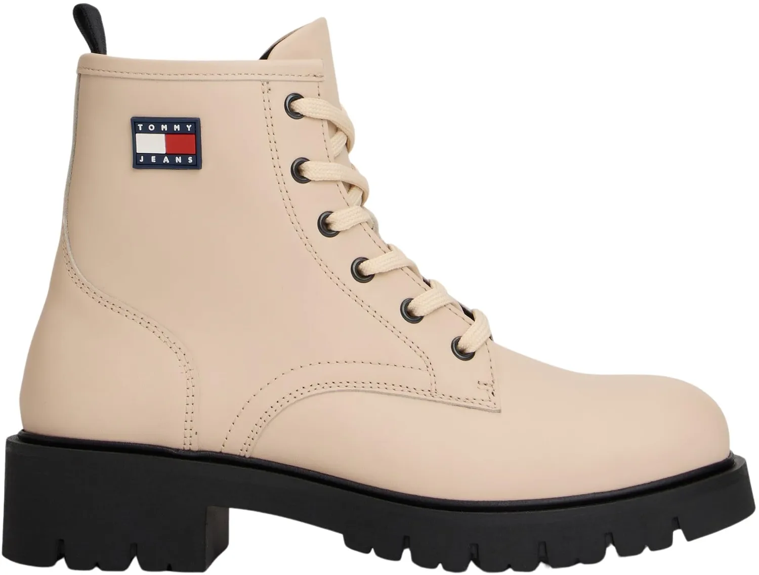Tommy Jeans Mid Boot Schnürstiefel Leder Gr. 39