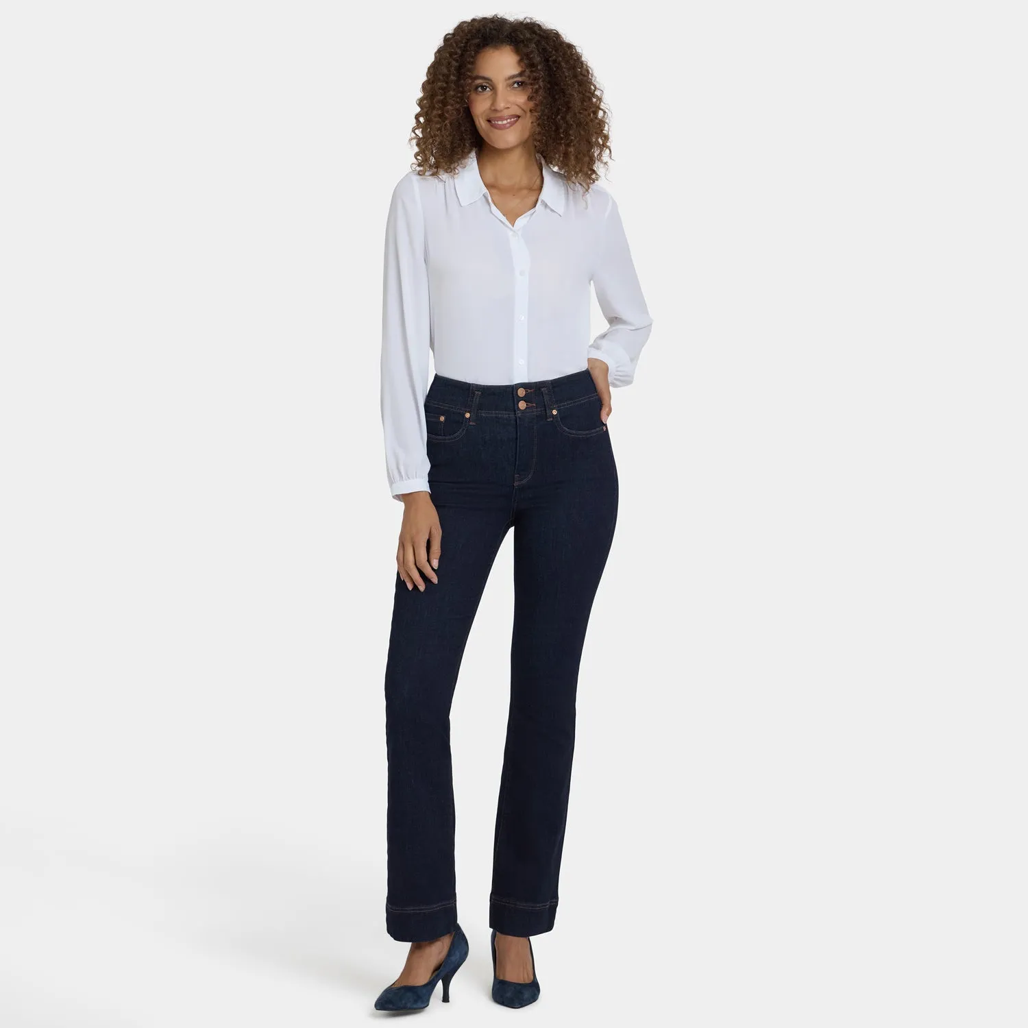 NYDJ Barbara Bootcut Jeans Magical High Rise