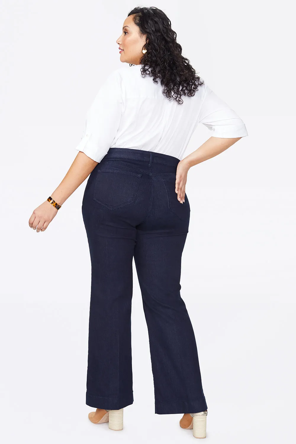NYDJ Teresa Trouser Jeans Rinse Plus weit