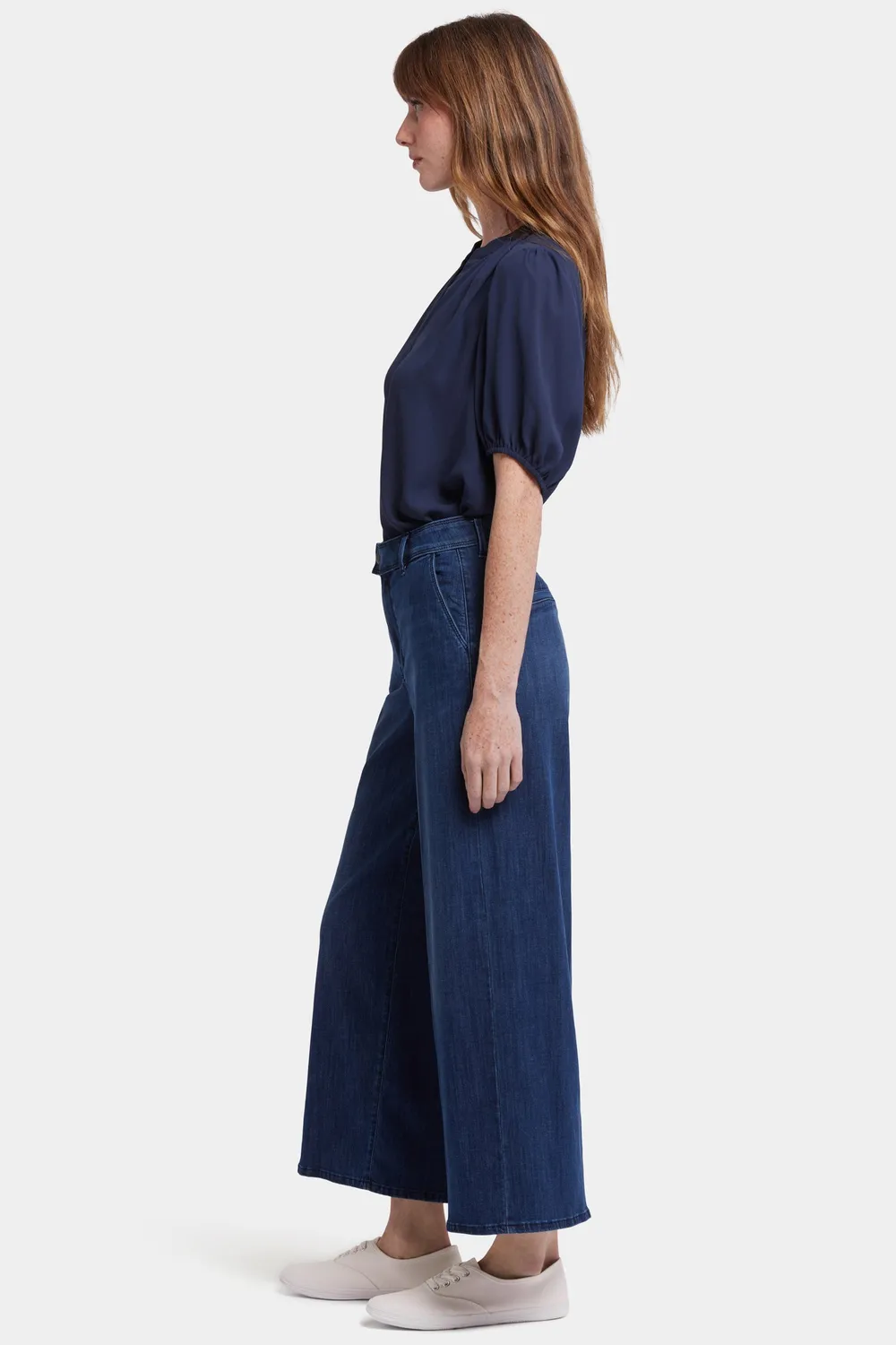NYDJ Mona Wide Leg Trouser Jeans Ibiza Blues