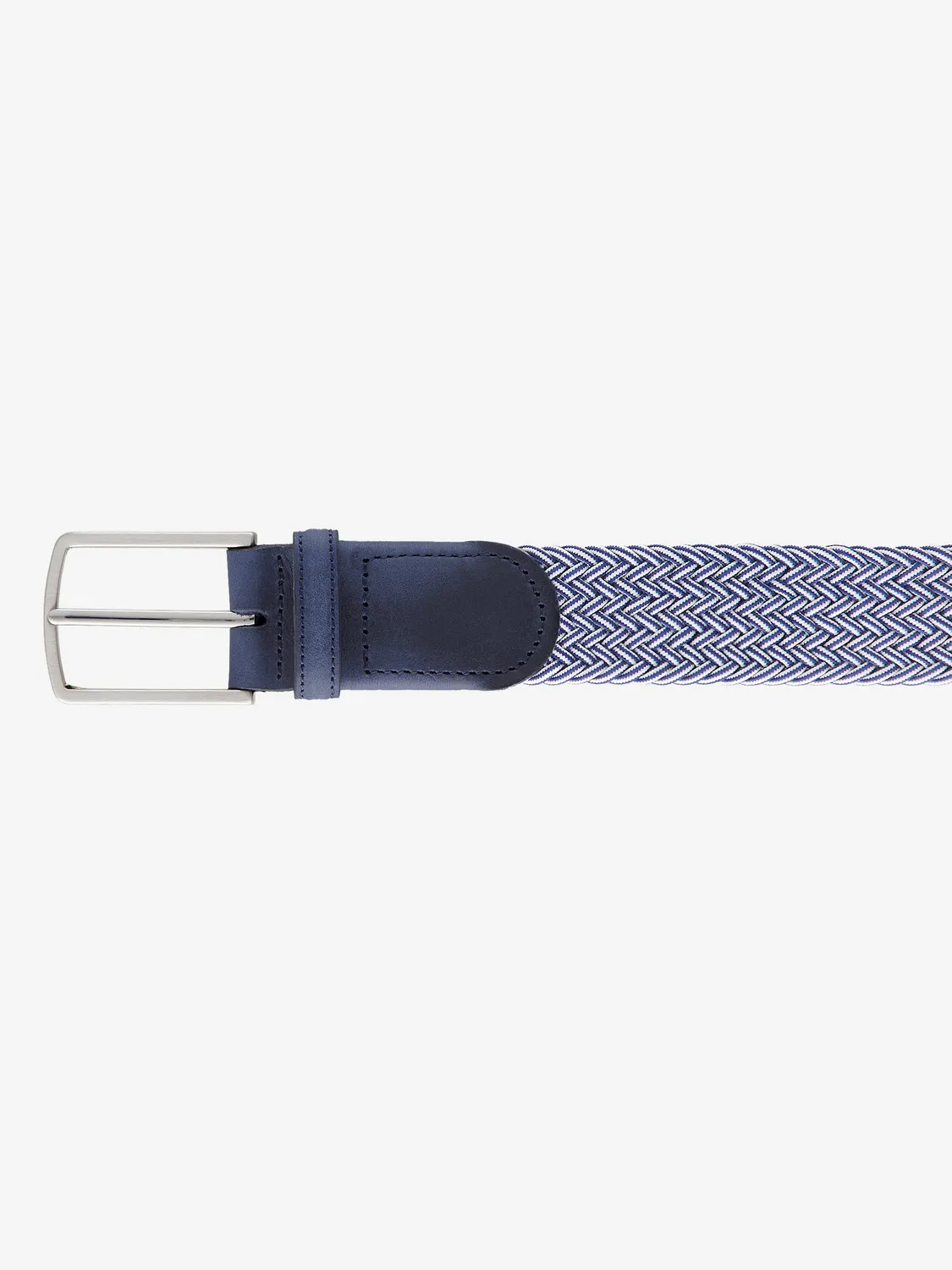 Club of Comfort Gürtel 73 Gürtel blau Flecht stretch