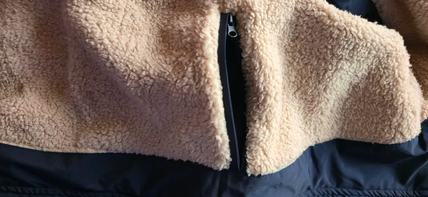 Alessandro Salvarini AS431 Winterjacke Herren Teddyfell