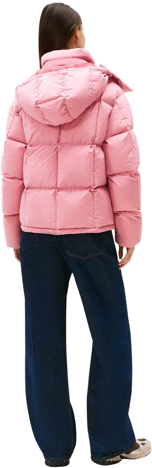 Tommy Jeans Alaska Pufferjacke Damen 1XL Rosa Kapuze