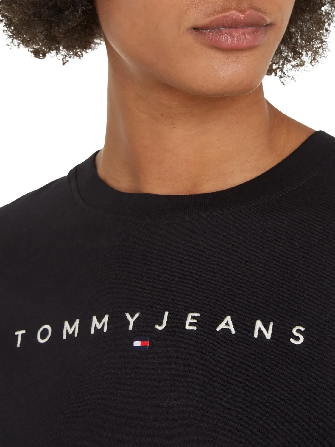 Tommy Jeans T-Shirt Damen Kurzarm Baumwolle