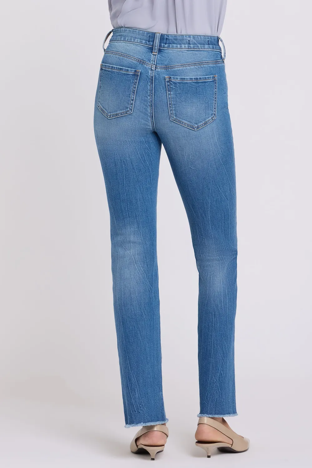 NYDJ Barbara Bootcut Jeans Pacifica mittelblau