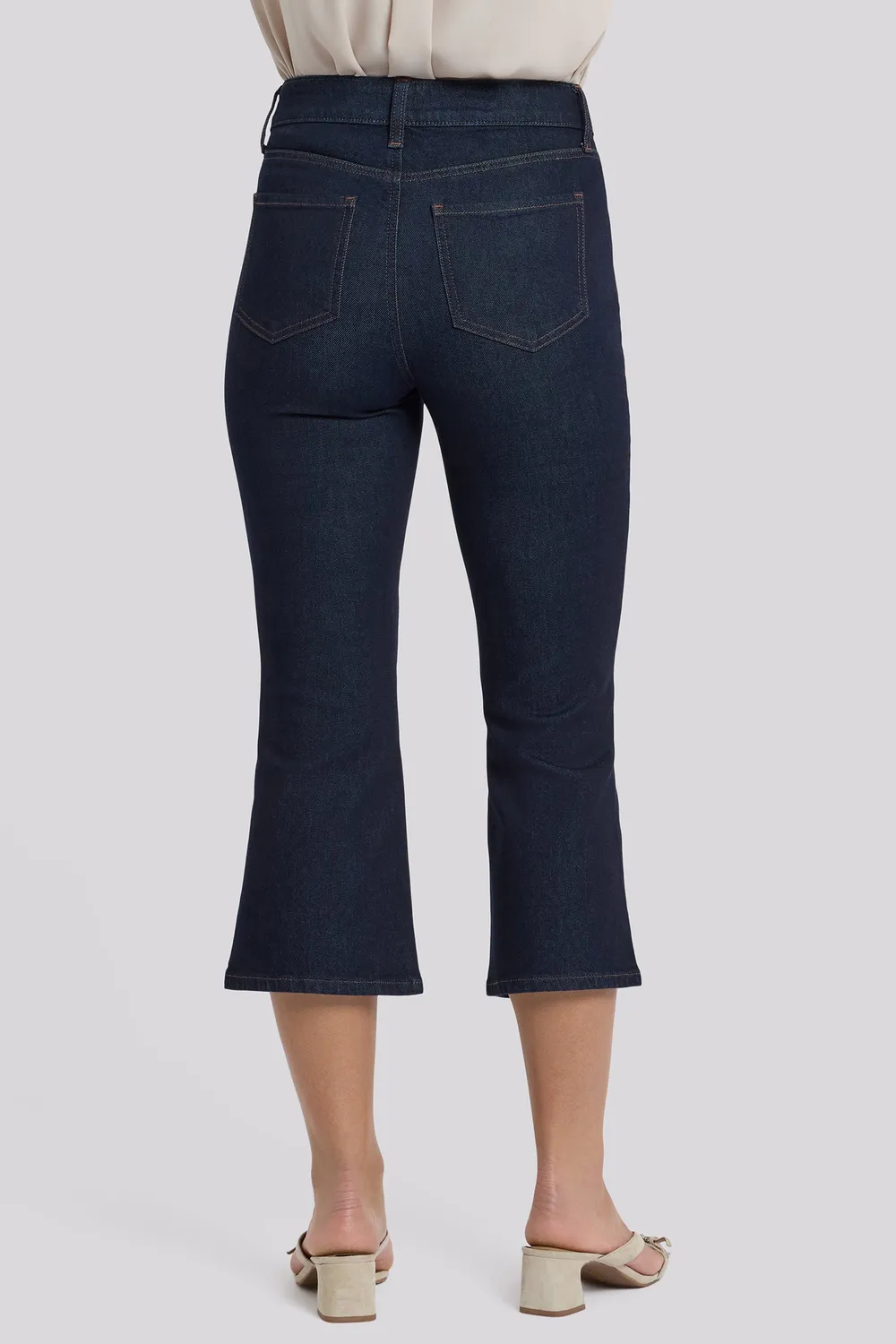 NYDJ Monica Kick Flare Crop Jeans Magical Indigo