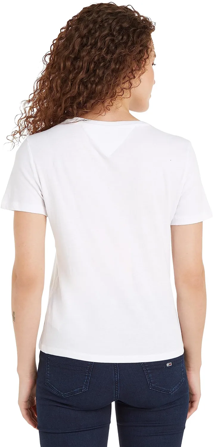 Tommy Jeans TJW Soft T-Shirt Damen Kurzarm Bio