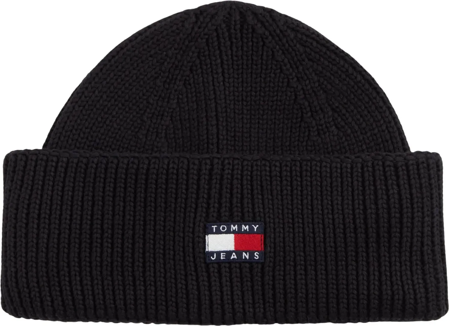 Tommy Jeans TJM Heritage Short Beanie AM0AM14601 blau