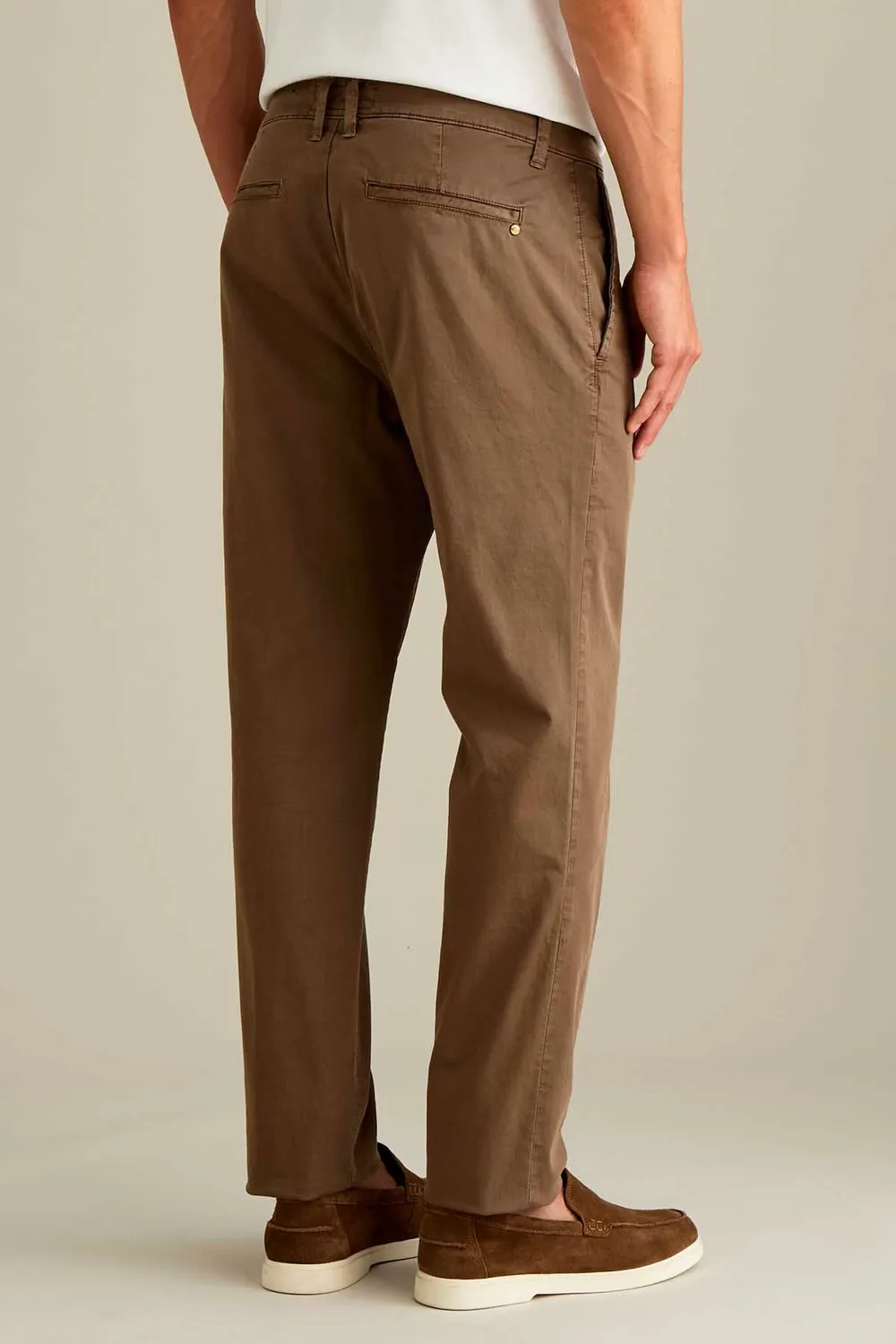 Jeckerson Jack Chino Herren hellbraun Slim Fit