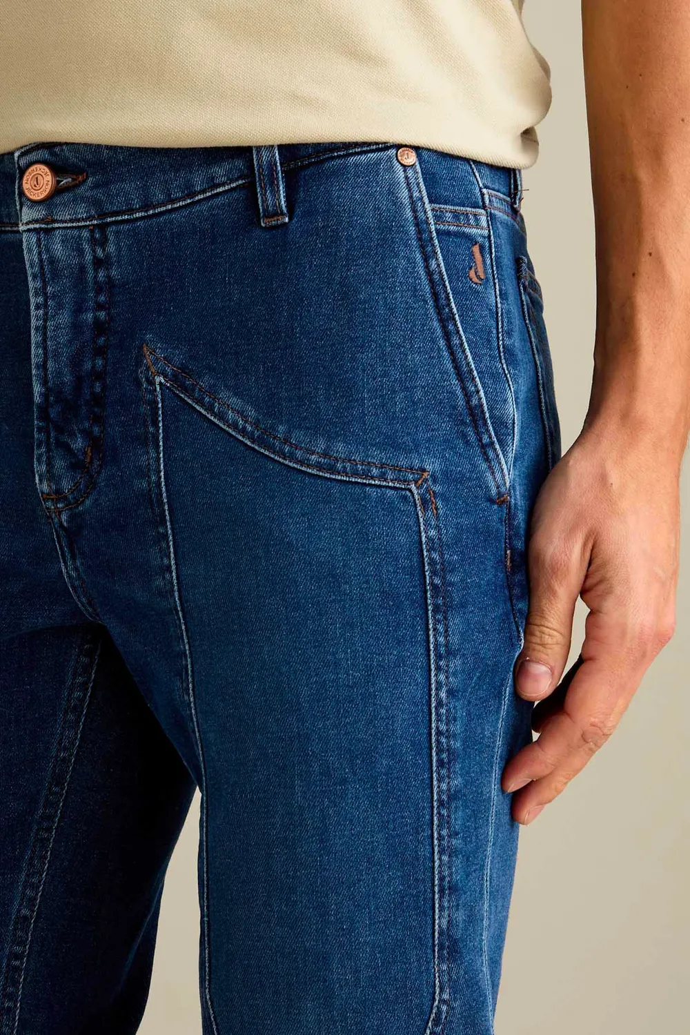 Jeckerson Jevon Slim Fit Stretch Jeans dunkelblau