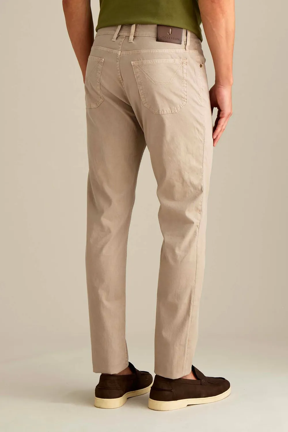 Jeckerson Jordan Chino Slim Fit beige zement