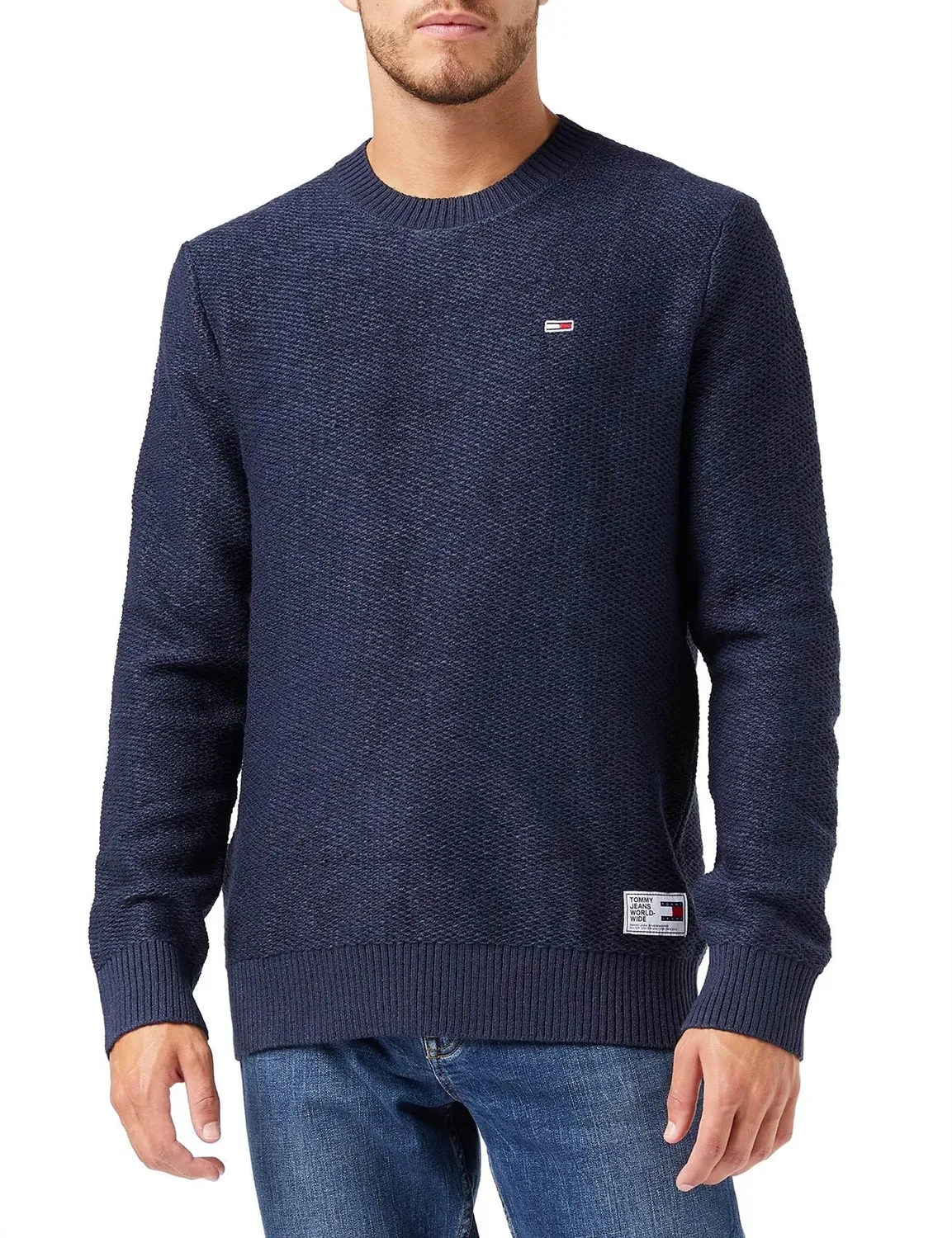 Tommy Jeans TJM Reg Structured DM0DM15060 Herren Pullover