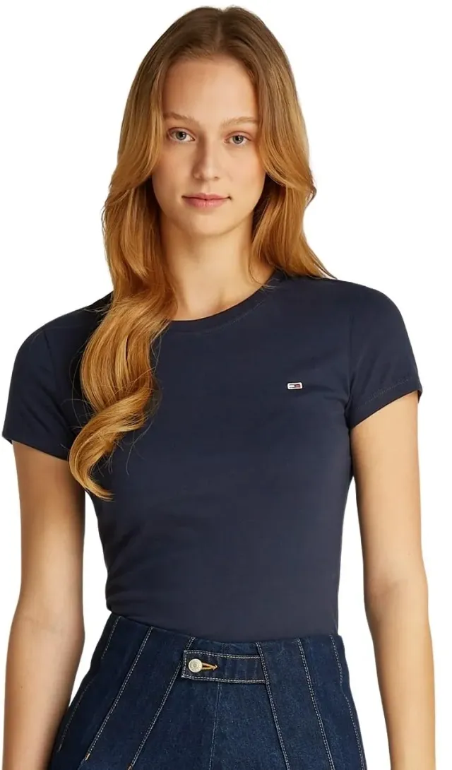 Tommy Jeans TJW Slim C-Neck T-Shirt Damen