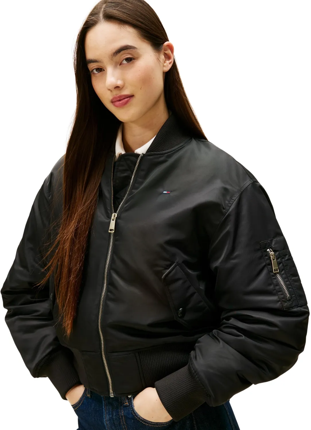 Tommy Jeans TJW Essential DW0DW22046 Bomberjacke S
