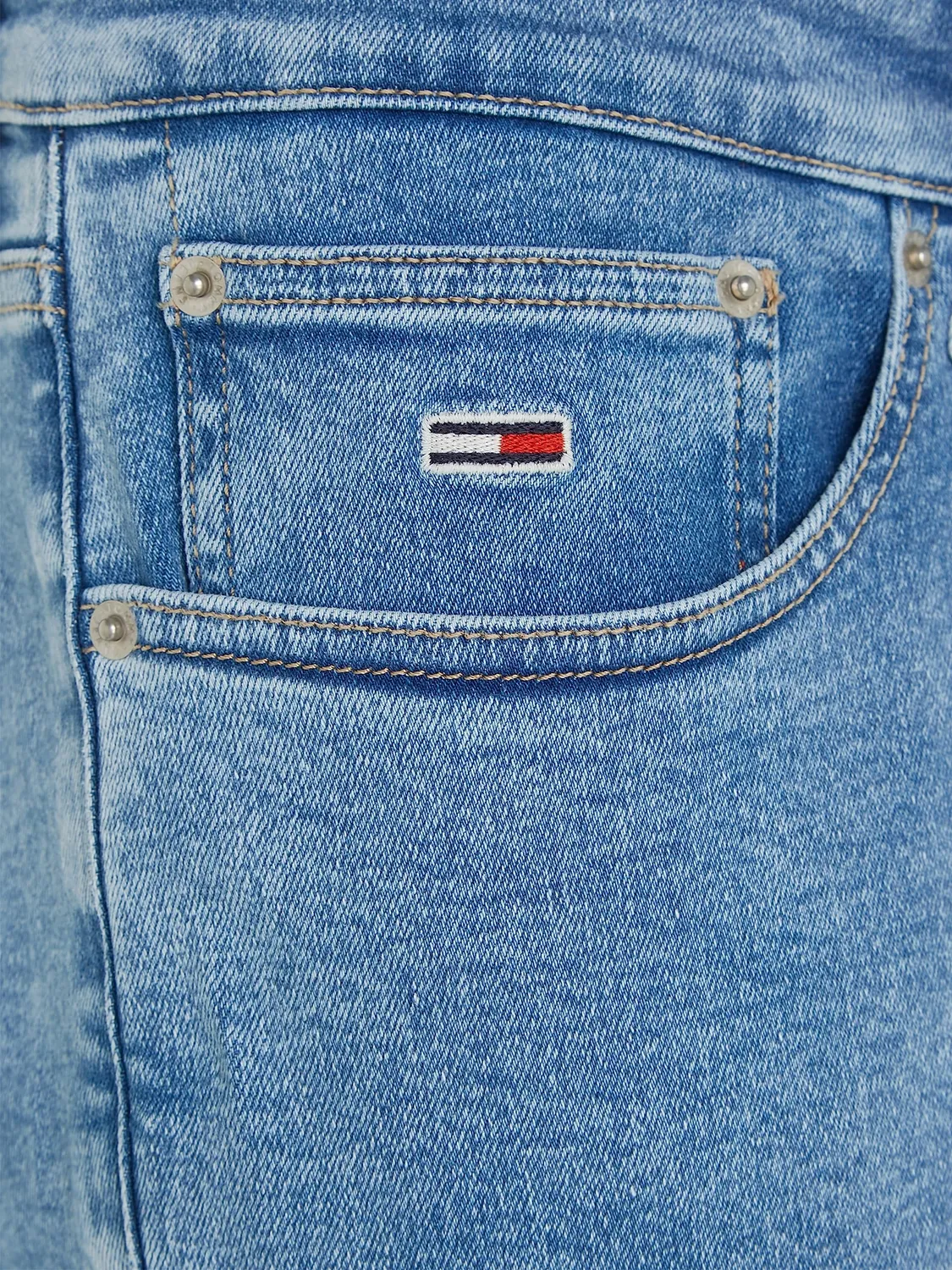 Tommy Jeans Herren Jeanshose 34W/32L Denim Regular Stretch
