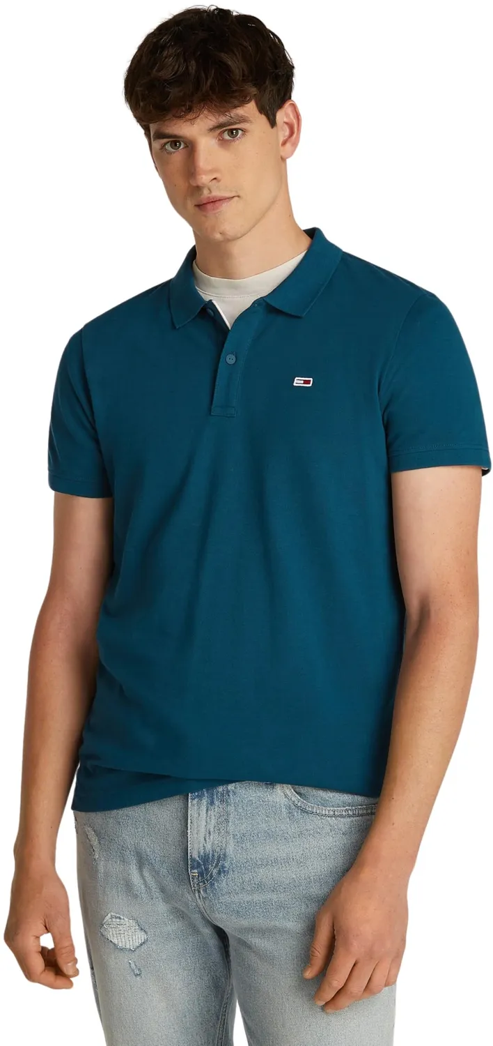 Tommy Jeans Poloshirt Slim Fit Herren Persian Blue