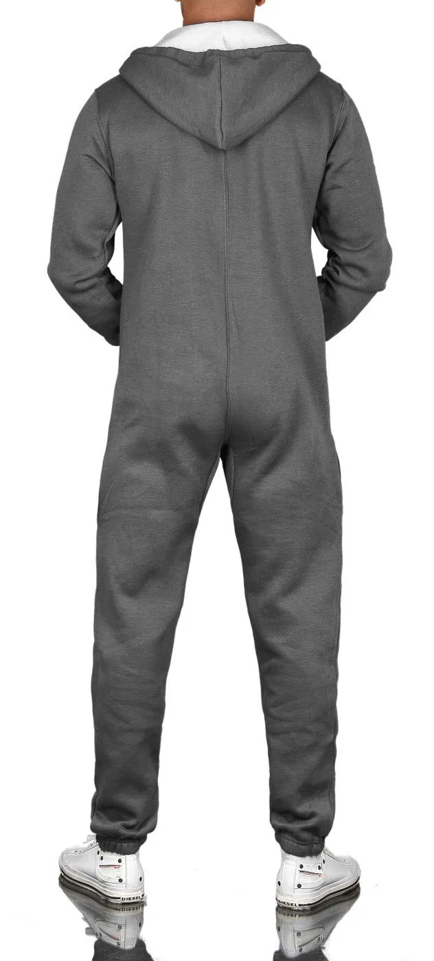 Alessandro Salvarini AS-039 Jumpsuit Trainingsanzug Herren elastisch
