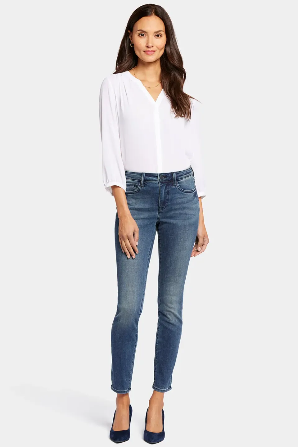 NYDJ Ami Skinny Jeans Lombard Second-Skin