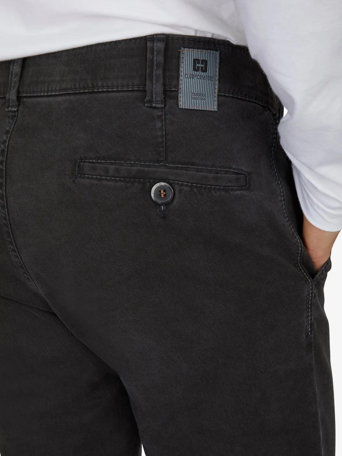 Club of Comfort Garvey 6421 Hose anthrazit Gabardine