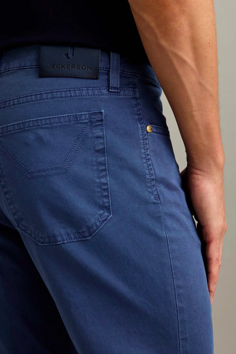Jeckerson Jordan Hose Herren blau Slim Fit