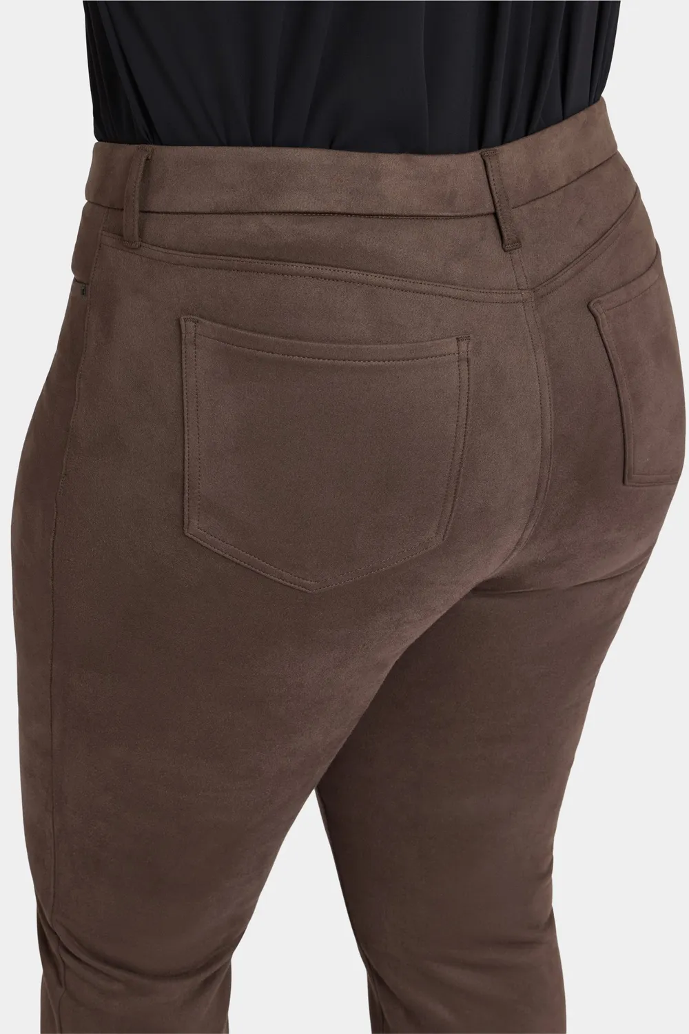 NYDJ Marilyn Straight Hose Plus Coffee Bean Stretch