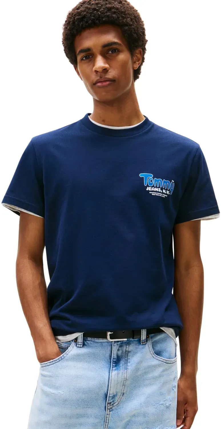 Tommy Jeans TJM Slim DM0DM22049 T-Shirt Herren XXL