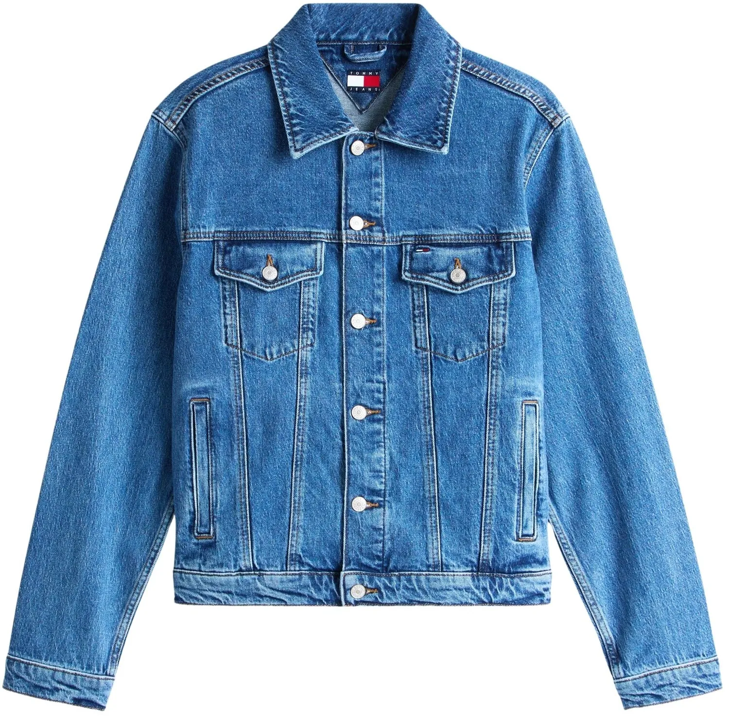 Tommy Jeans Ryan Trucker-Jacke Herren S Jeansblau