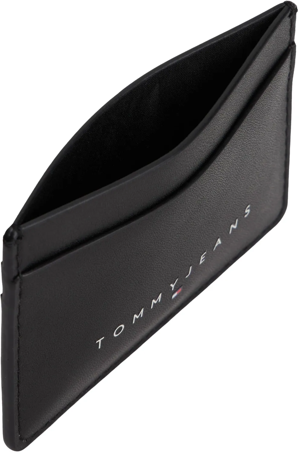 Tommy Jeans Linear Holder Kartenetui Schwarz klein Einheitsgröße