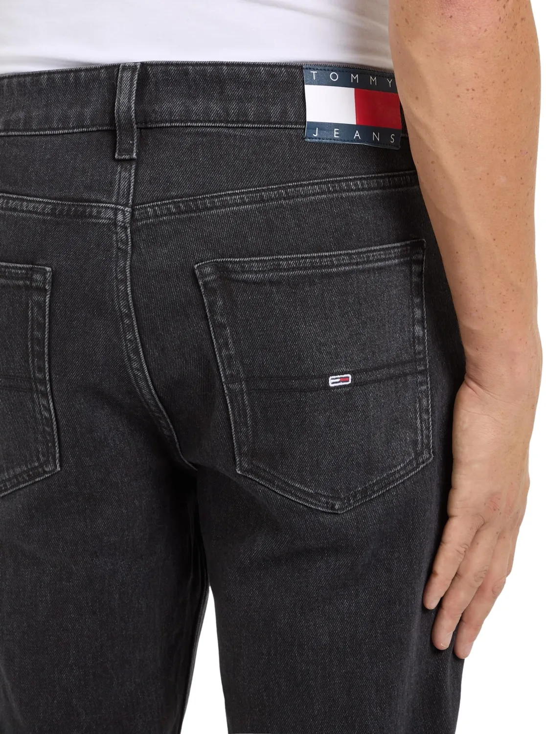 Tommy Jeans Ryan Regular Straight Jeans Herren 38W/36L Stretch
