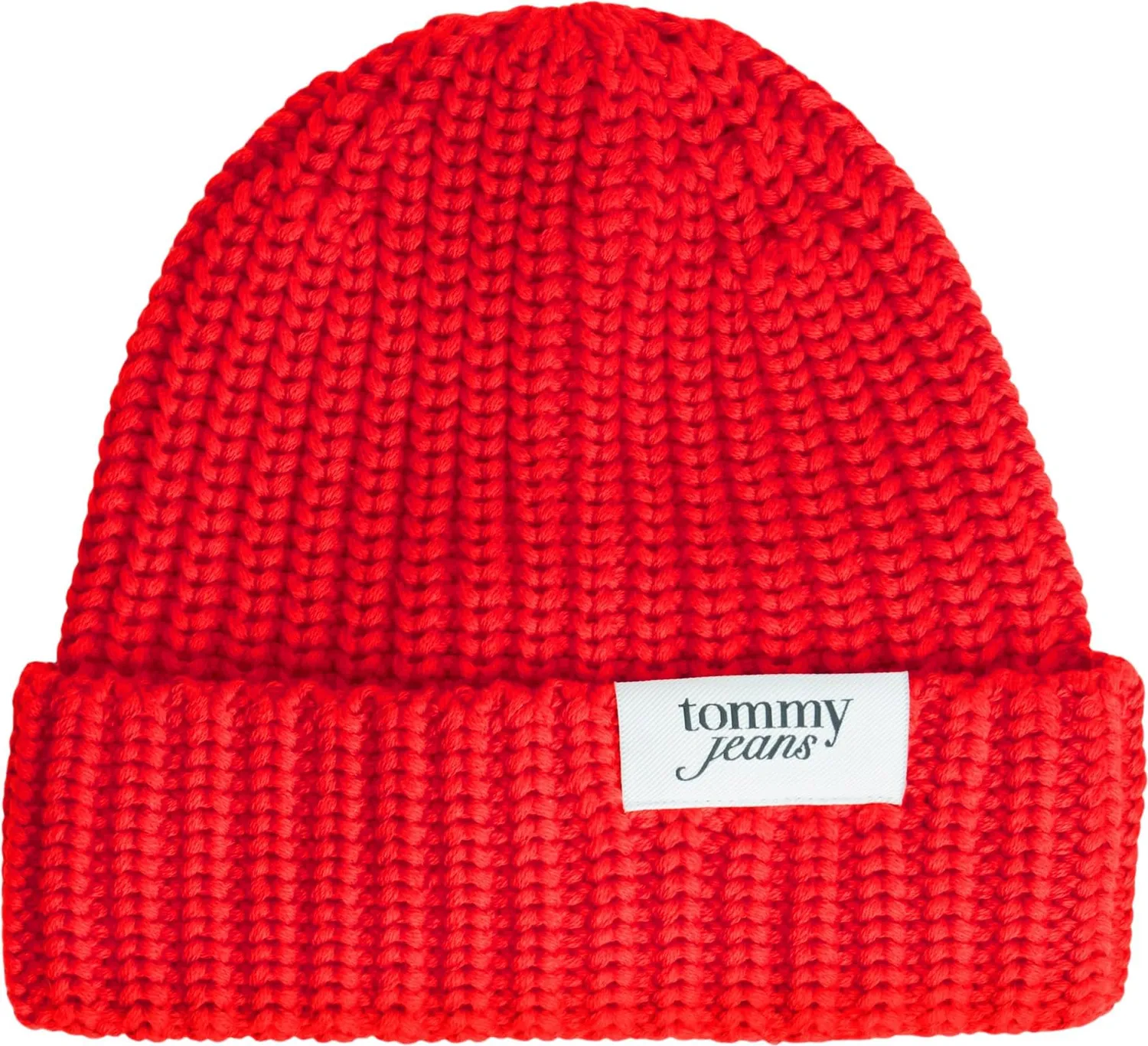 Tommy Jeans TJW Script Beanie AW0AW18972 braun Damen