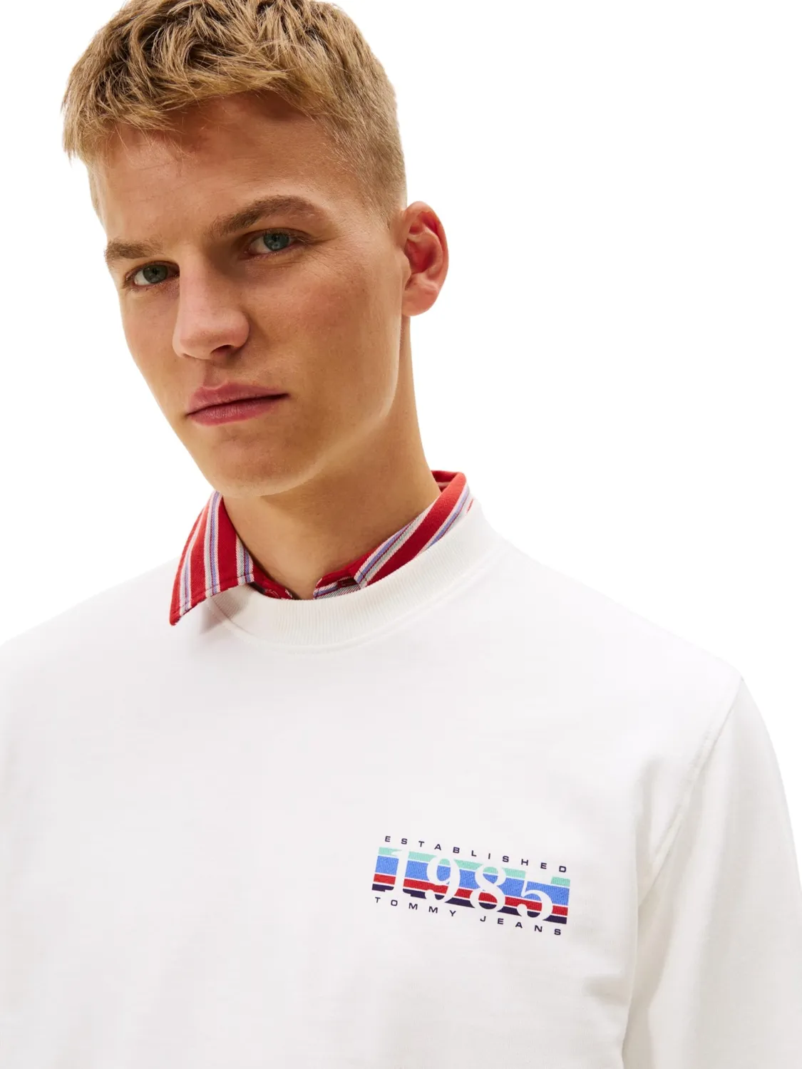 Tommy Jeans TJM DM0DM22377 Sweatshirt Herren weich