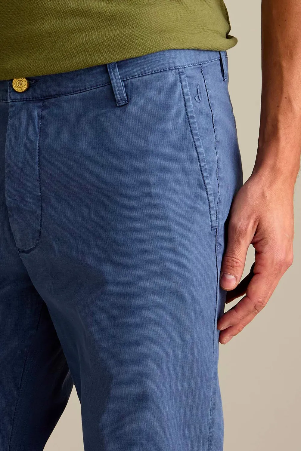 Jeckerson Jack Chino Hose Blau Slim Fit
