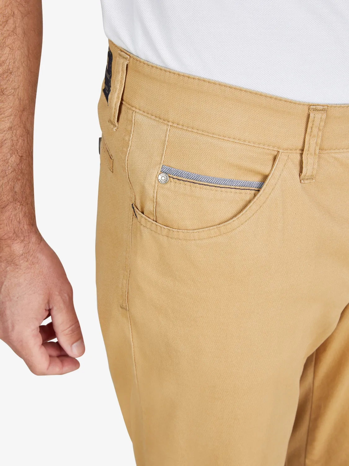 Club of Comfort Marvin 7907 Hose gelb Regular Fit