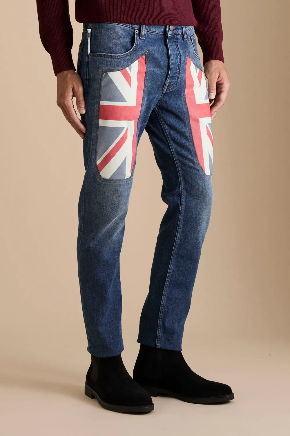 Jeckerson Anniversary Jeans Slim Fit mittelblau Denim