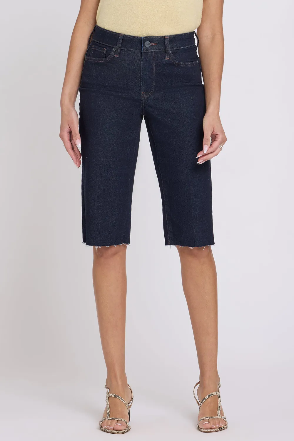 NYDJ Kristie 80s Bermuda Shorts Magical Indigo