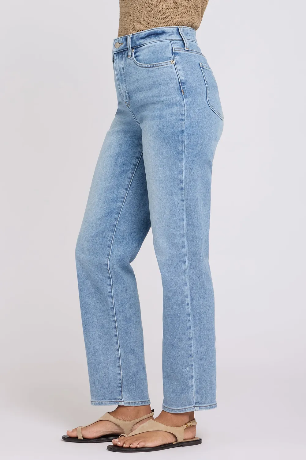 NYDJ Kasey Stovepipe Jeans Mist Springs hellblau
