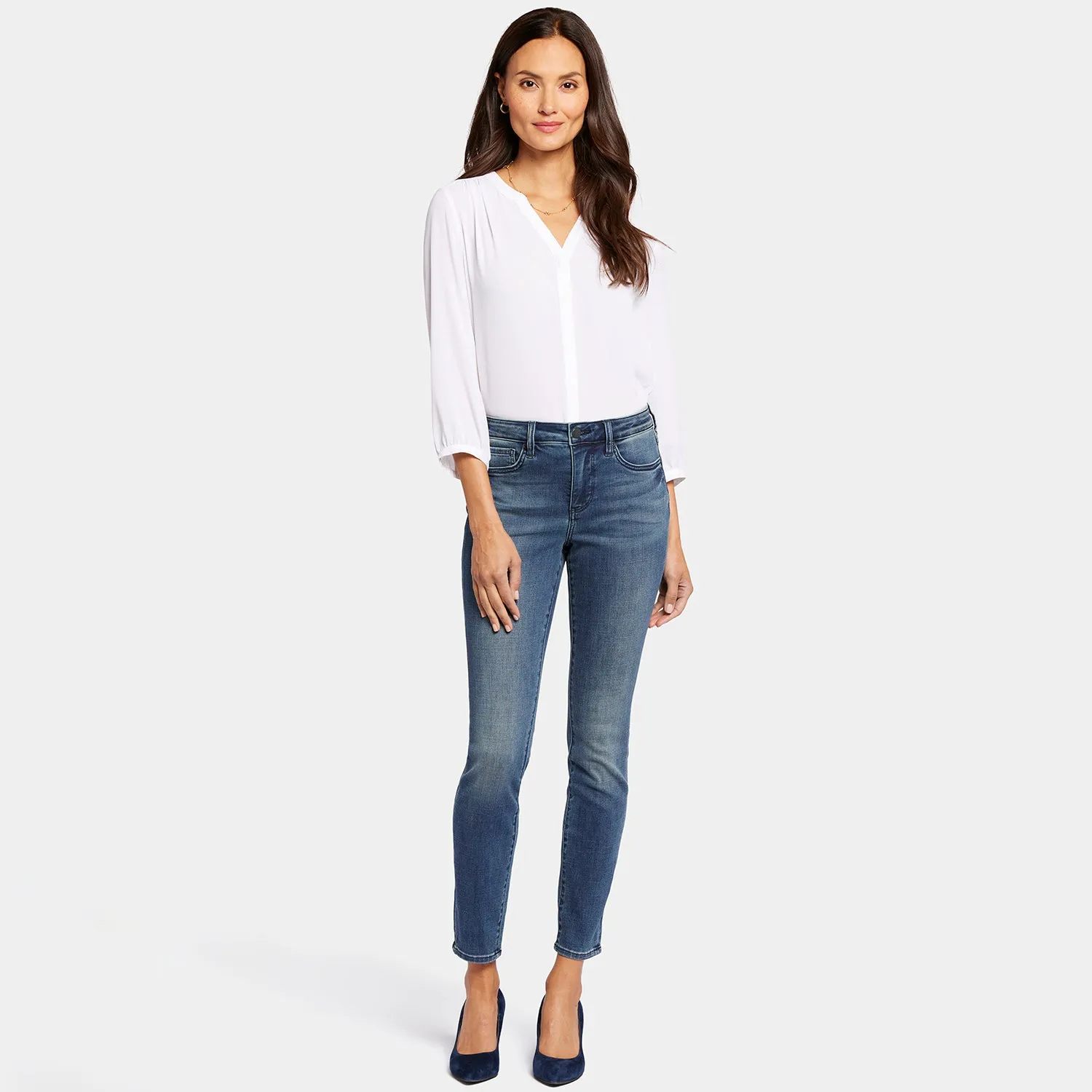 NYDJ Ami Skinny Jeans Lombard Second-Skin
