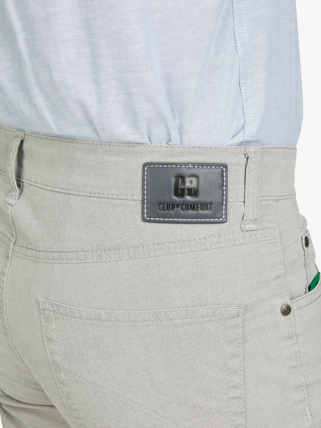 Club of Comfort Henry 8108 Herrenhose grau High Stretch