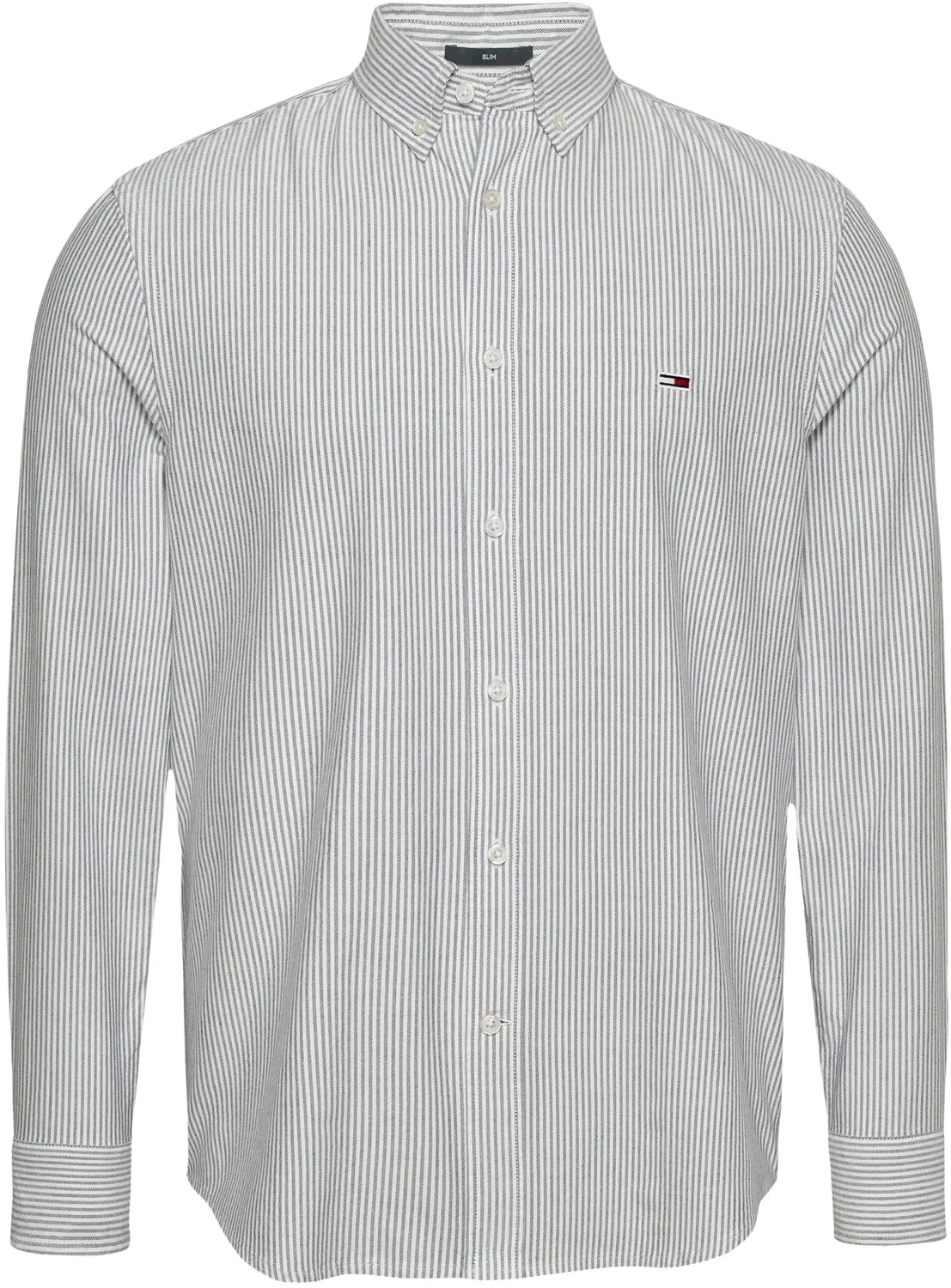 Tommy Jeans Slim Fit Stripe Oxford Hemd Herren XXL