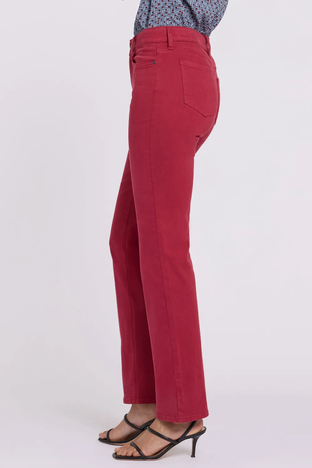 NYDJ Marilyn Straight Jeans Beaujolais