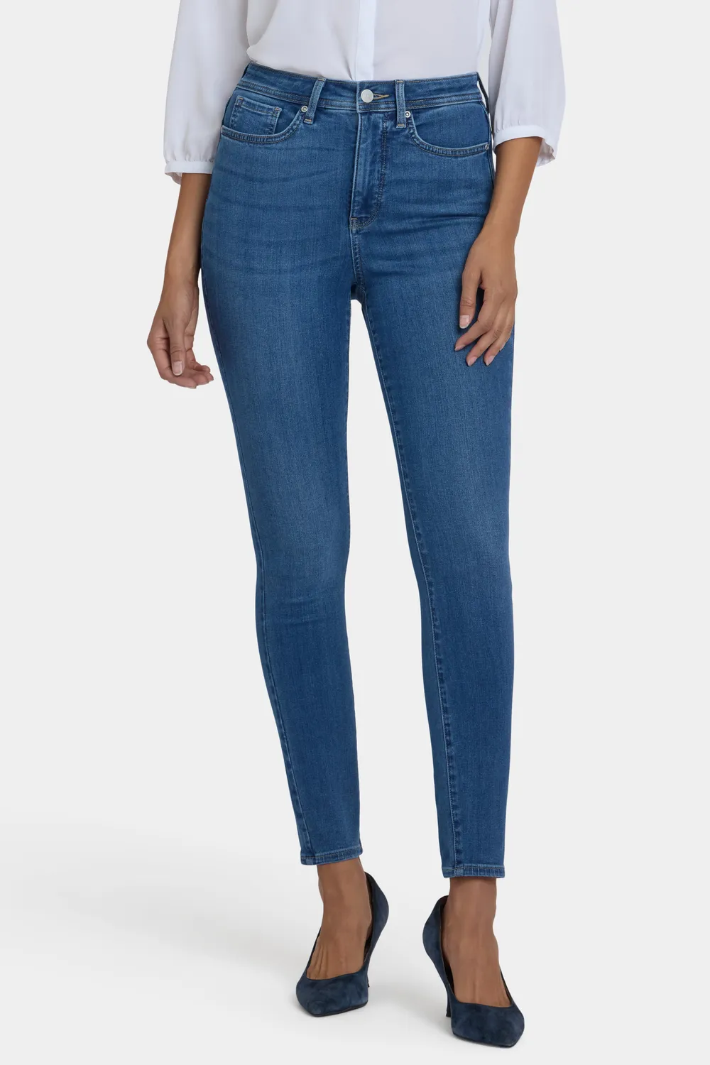 NYDJ Ami Skinny Jeans Opera Blue formend