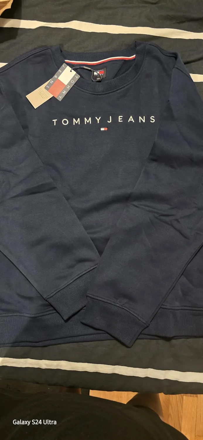 Tommy Jeans Sweatshirt Damen Regular Fit Schwarz M